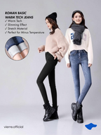 WOMAN - Roman Basic Jeans - Warm Tech