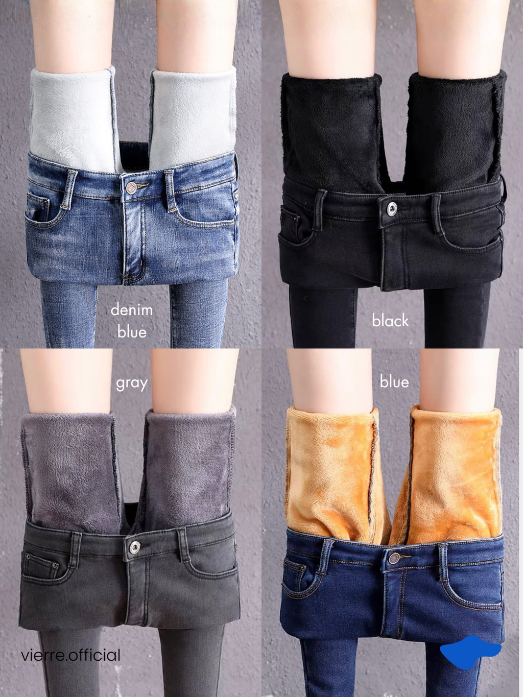WOMAN - Roman Basic Jeans - Warm Tech