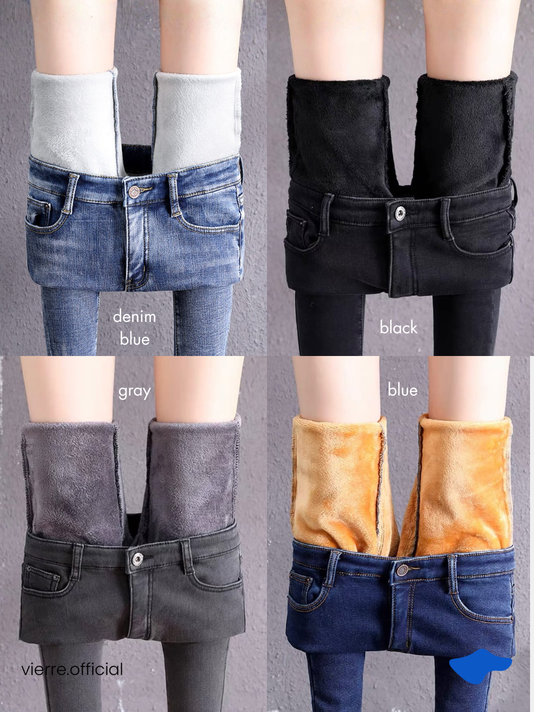 WOMAN - Roman Basic Jeans - Warm Tech