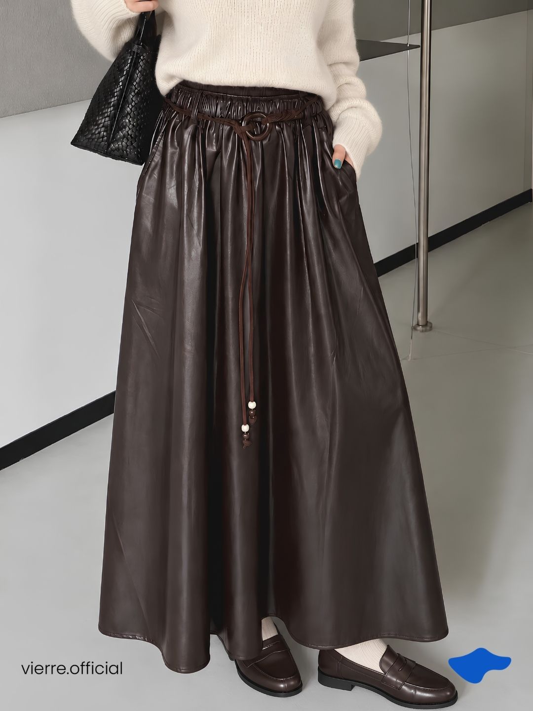 WOMAN - Jude Leather Skirt