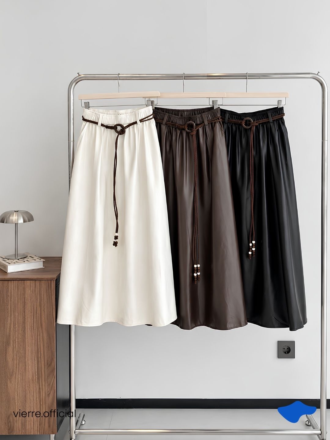 WOMAN - Jude Leather Skirt