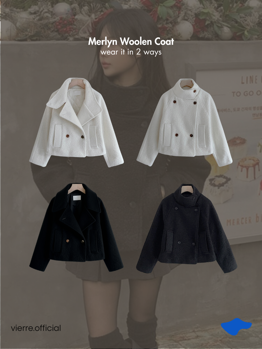 WOMAN - Merlyn Woolen Coat