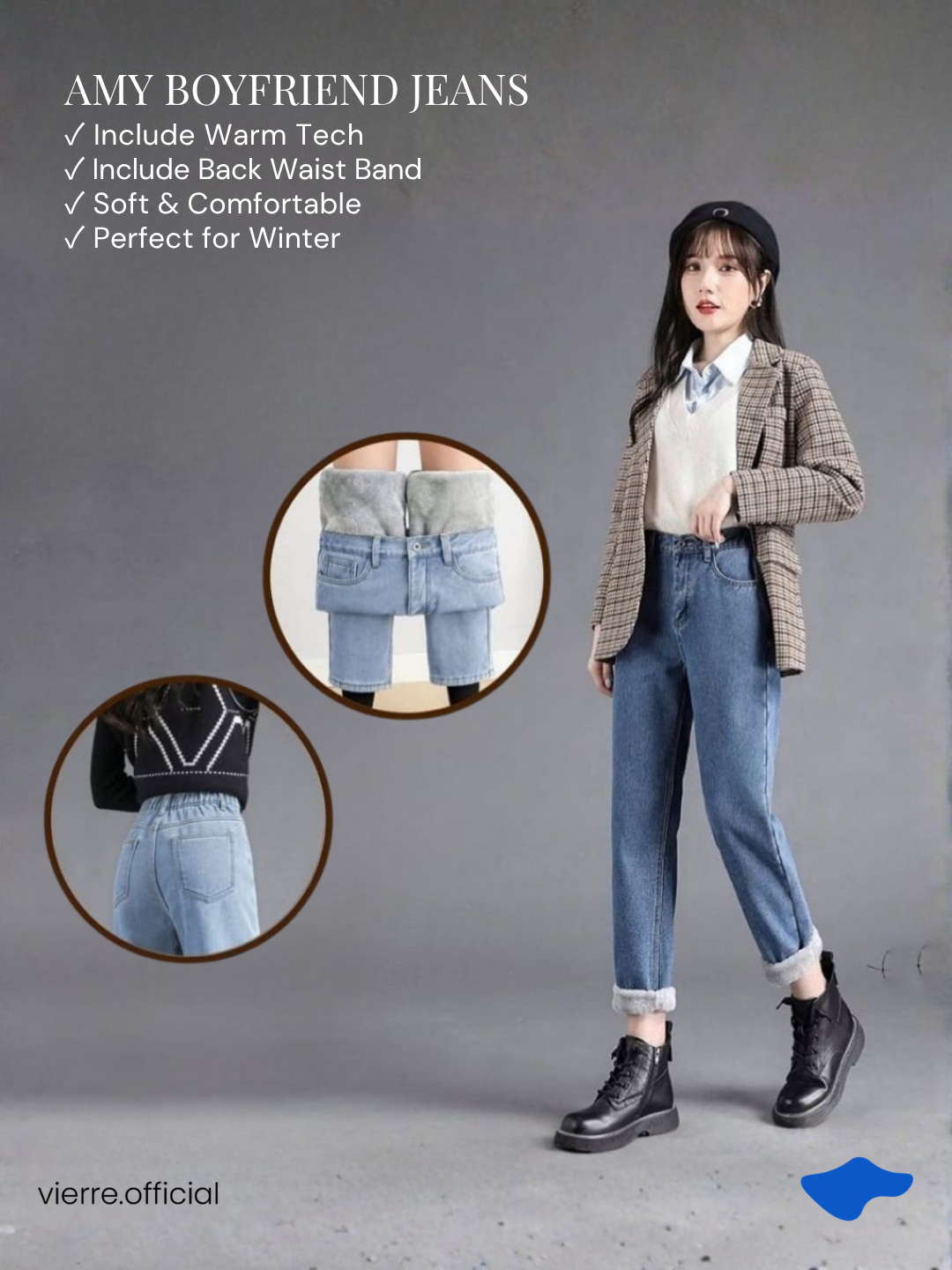 WOMAN - Amy Boyfriend Jeans