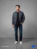 MEN - Aoki Puffed Bomber Jacket