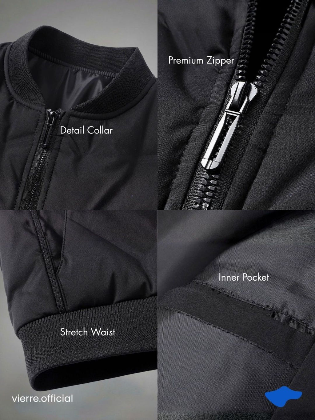 MEN - Aoki Puffed Bomber Jacket