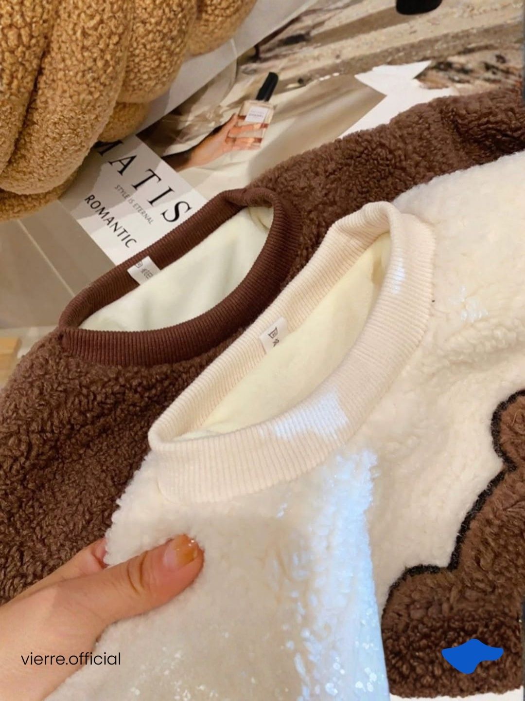 KIDS - Beannie Fluffy Sweater - Ultra warm tech