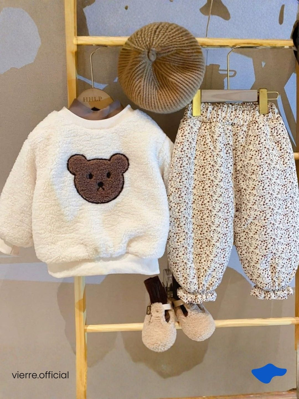 KIDS - Beannie Fluffy Sweater - Ultra warm tech