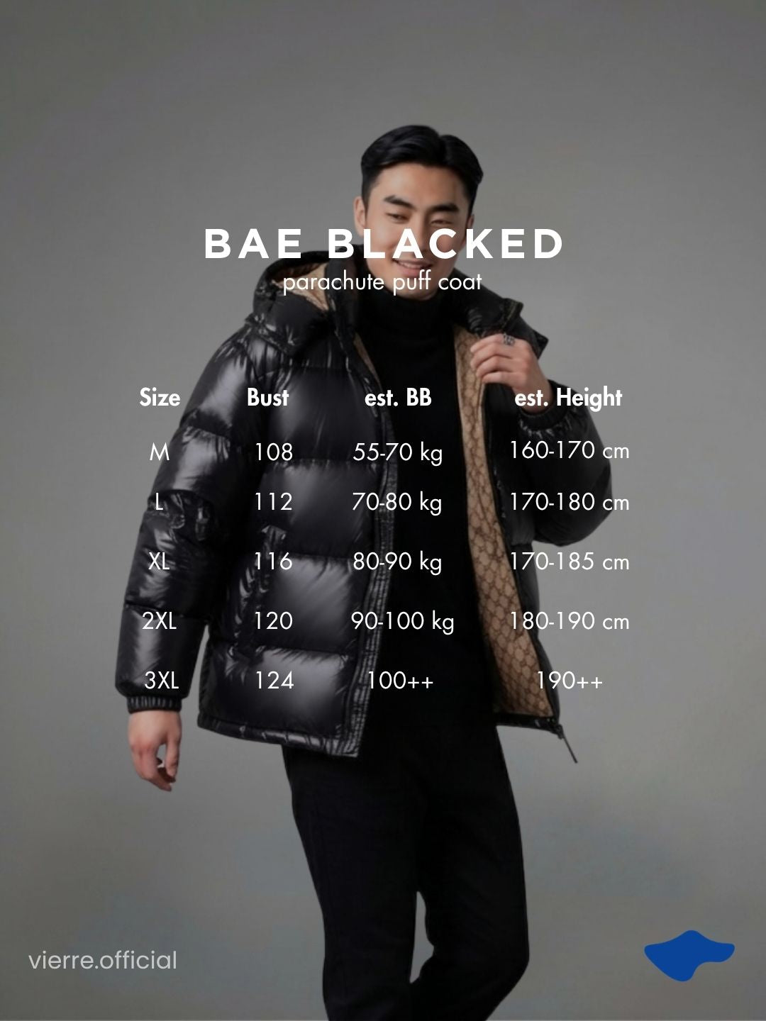 MEN - Bae Blacked Parachute Puffed Coat