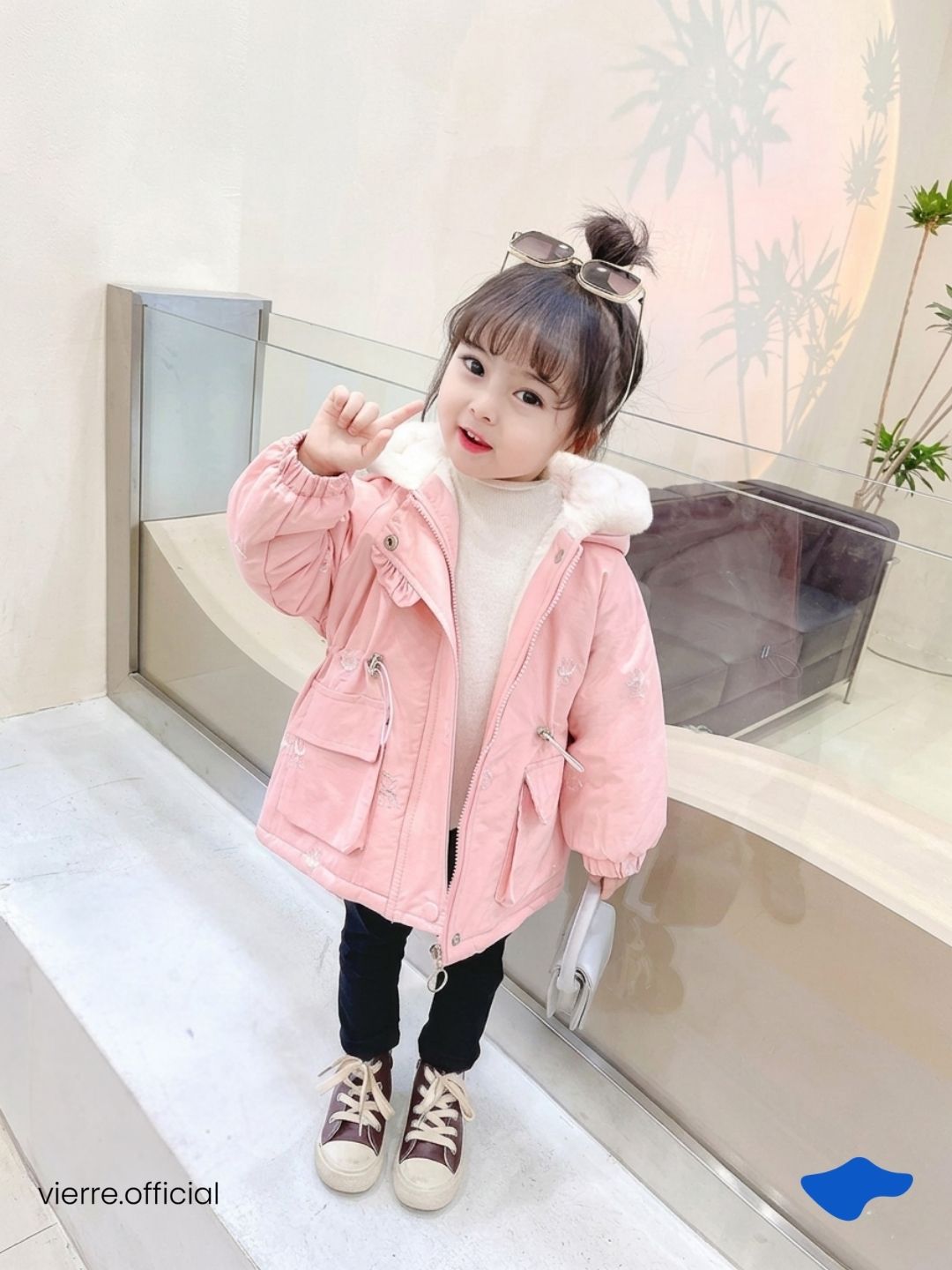 KIDS - Bonbon Warm Tech Coat