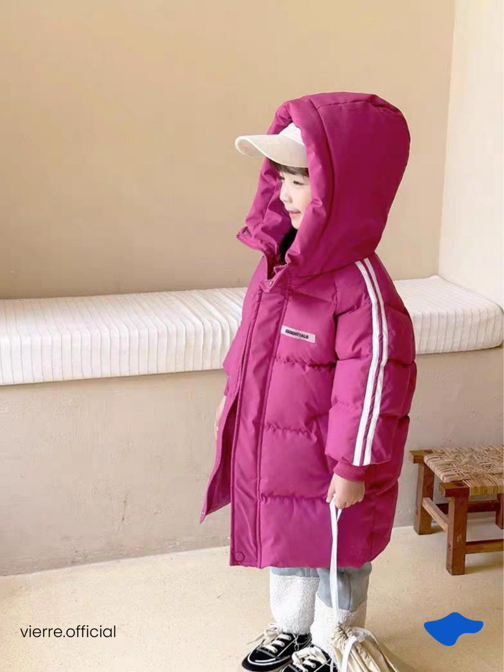 KIDS - Bonnie Parachute Long Coat