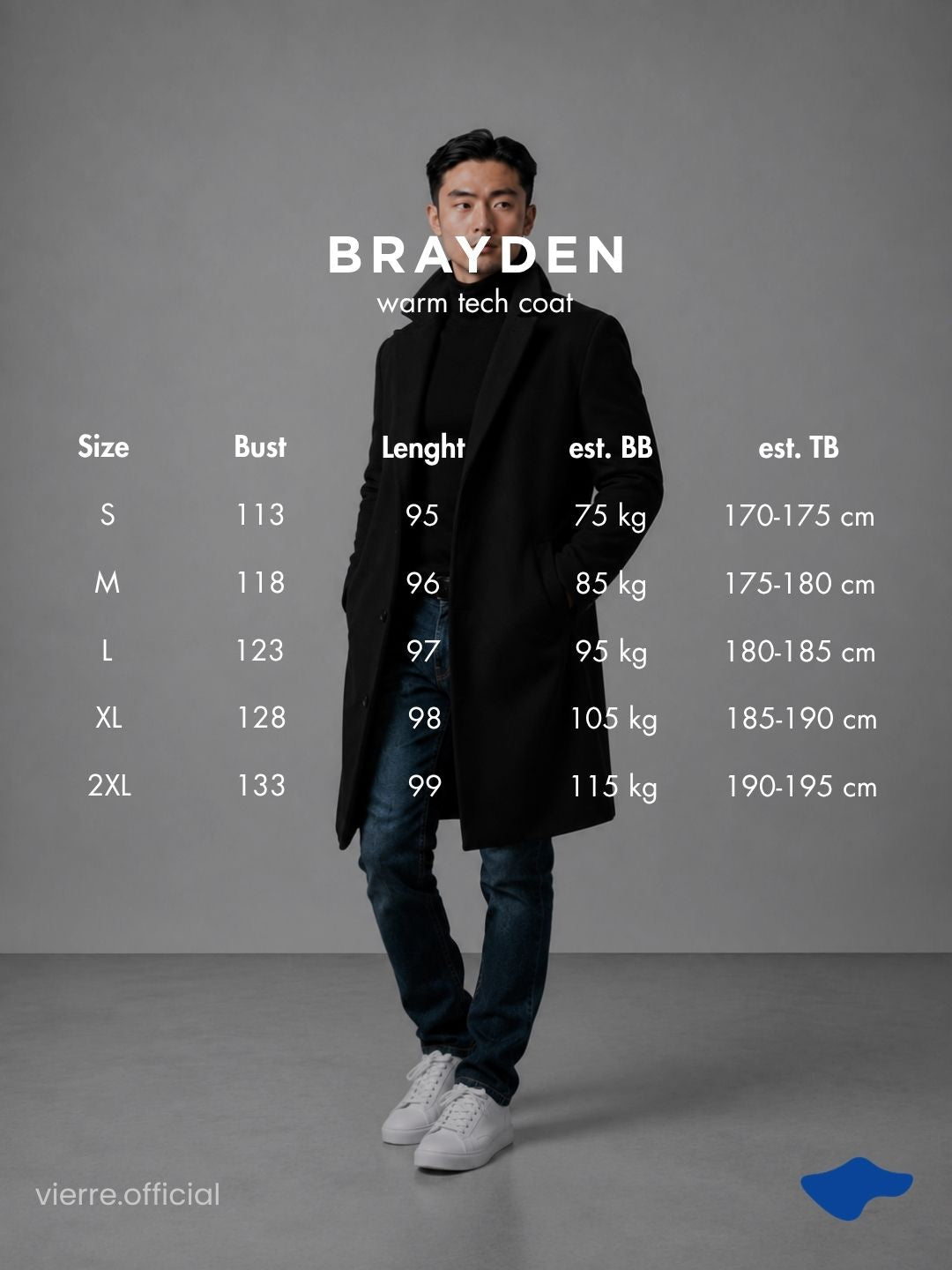 MEN - Brayden Warm Tech Coat