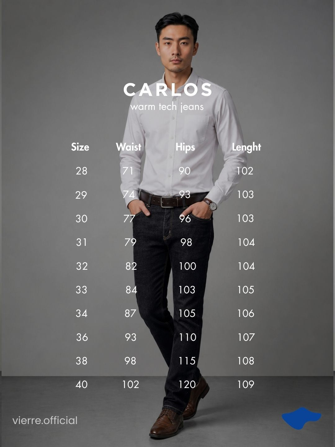 MEN - Carlos Warm Tech Jeans