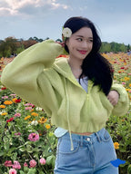 WOMAN - Casa Woolen Cropped Jacket