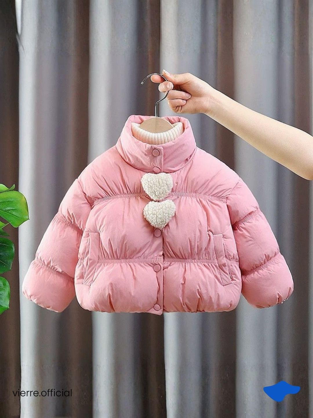 KIDS - Cherish Puffed Jacket Warm tech