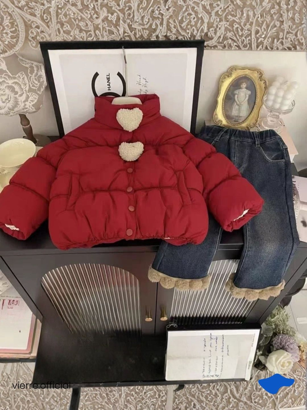 KIDS - Cherish Puffed Jacket Warm tech