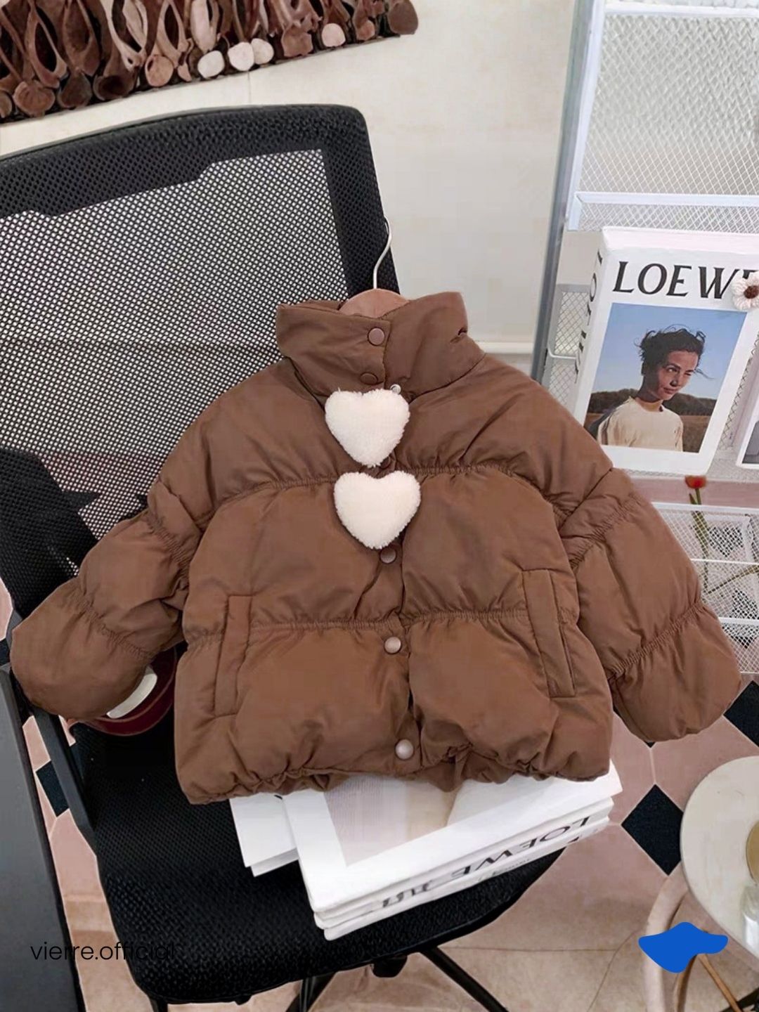 KIDS - Cherish Puffed Jacket Warm tech