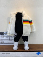 KIDS - Clay fluffy Jacket Warm tech