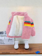 KIDS - Clay fluffy Jacket Warm tech