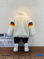 KIDS - Clay fluffy Jacket Warm tech