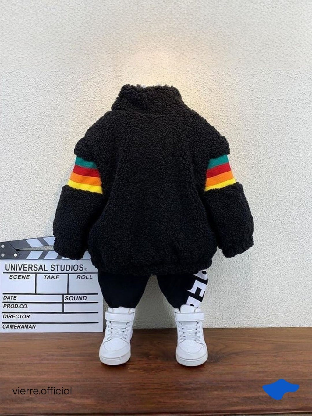 KIDS - Clay fluffy Jacket Warm tech