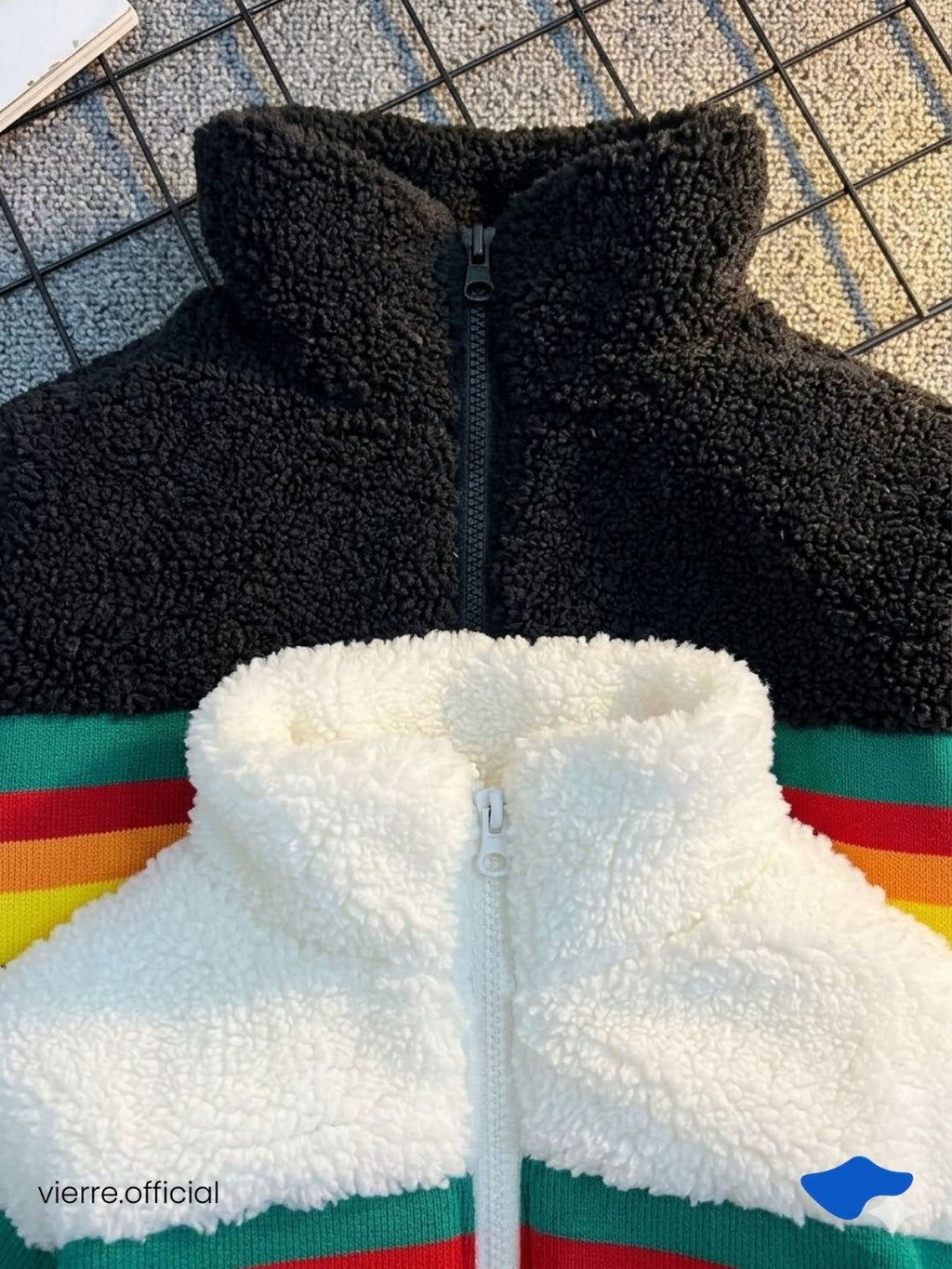 KIDS - Clay fluffy Jacket Warm tech