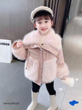 KIDS - Coco Leather Fur Coat