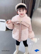 KIDS - Coco Leather Fur Coat