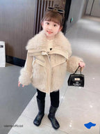 KIDS - Coco Leather Fur Coat