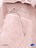 KIDS - Coco Leather Fur Coat