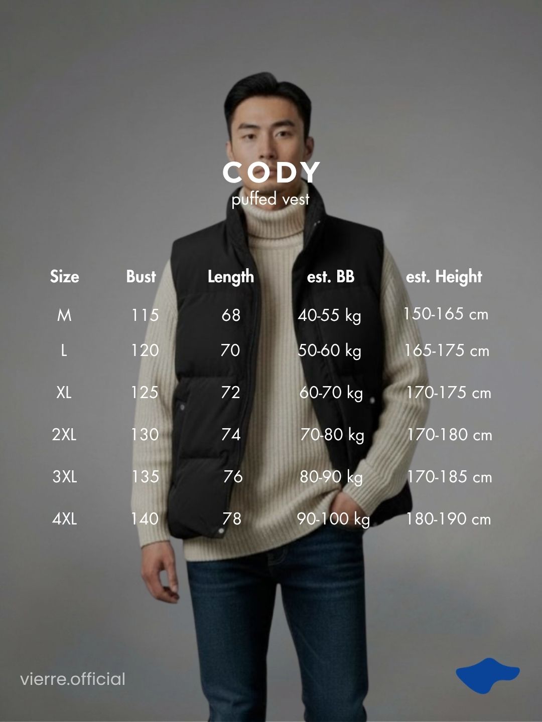 MEN - Cody Puffed Vest