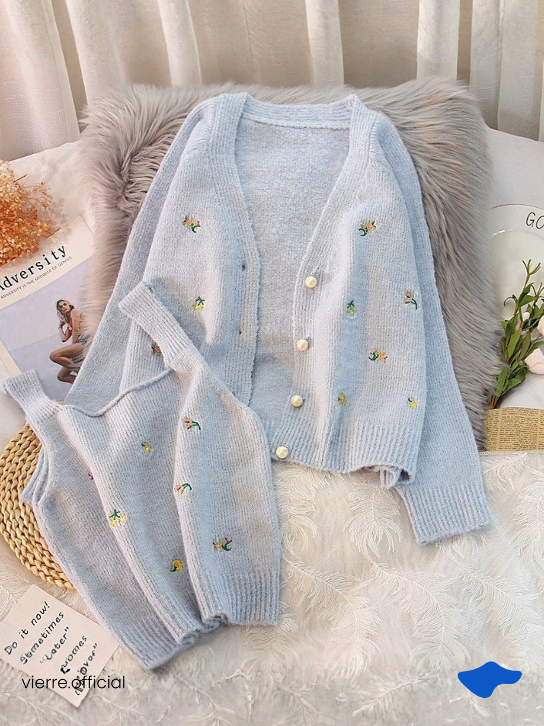 WOMAN - Daisy Cardi Set