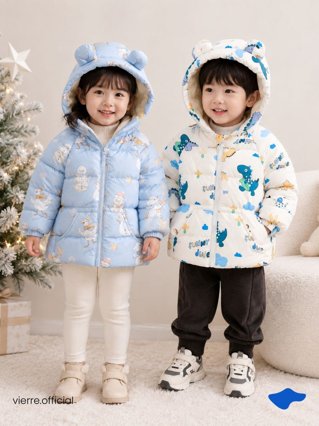 KIDS - Dimpy Puffed Jacket