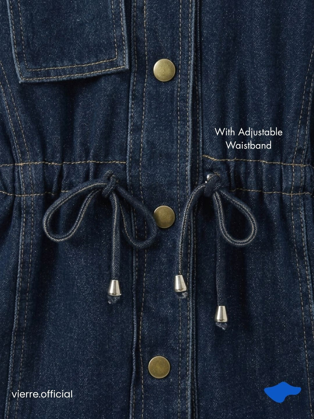 KIDS - Dola Denim Coat Warm Tech