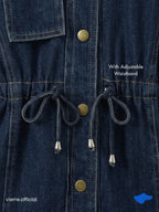 KIDS - Dola Denim Coat Warm Tech