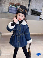 KIDS - Dola Denim Coat Warm Tech