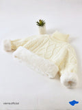 KIDS - Donald High Collar Knit Warm Tech Sweater