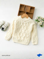 KIDS - Donald Mid Collar Knit Warm Tech Sweater