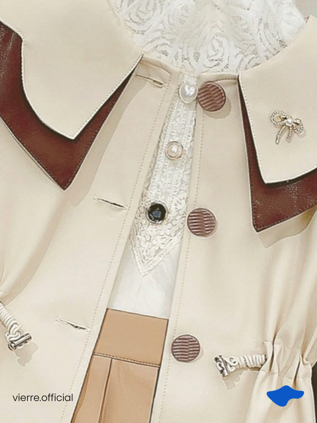 KIDS - Emma Leather Coat
