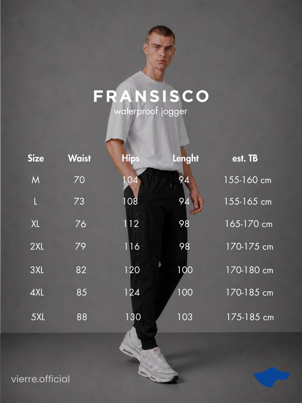 MEN - Fransisco Waterproof Jogger Ultra Warm