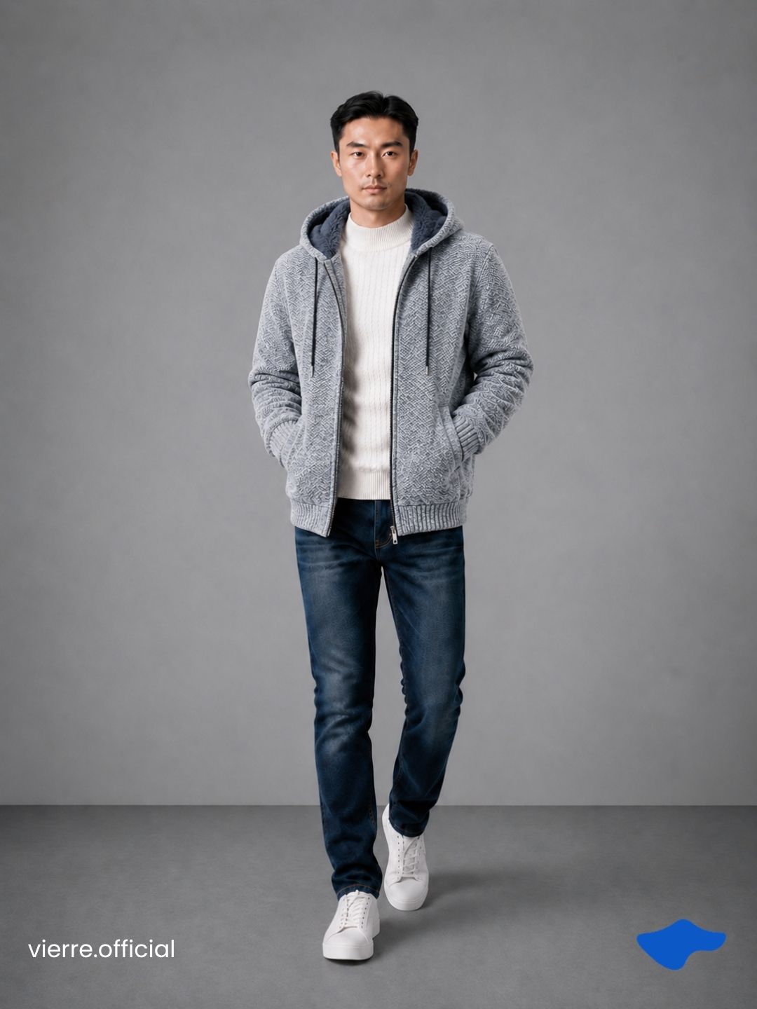 MEN - Glen Basic Warm Tech Hoodie