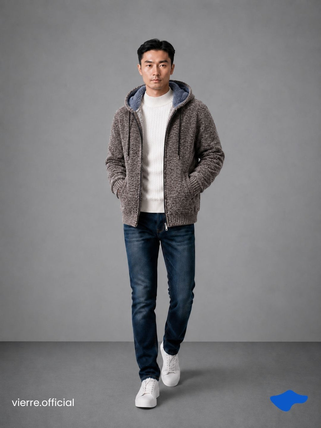 MEN - Glen Basic Warm Tech Hoodie