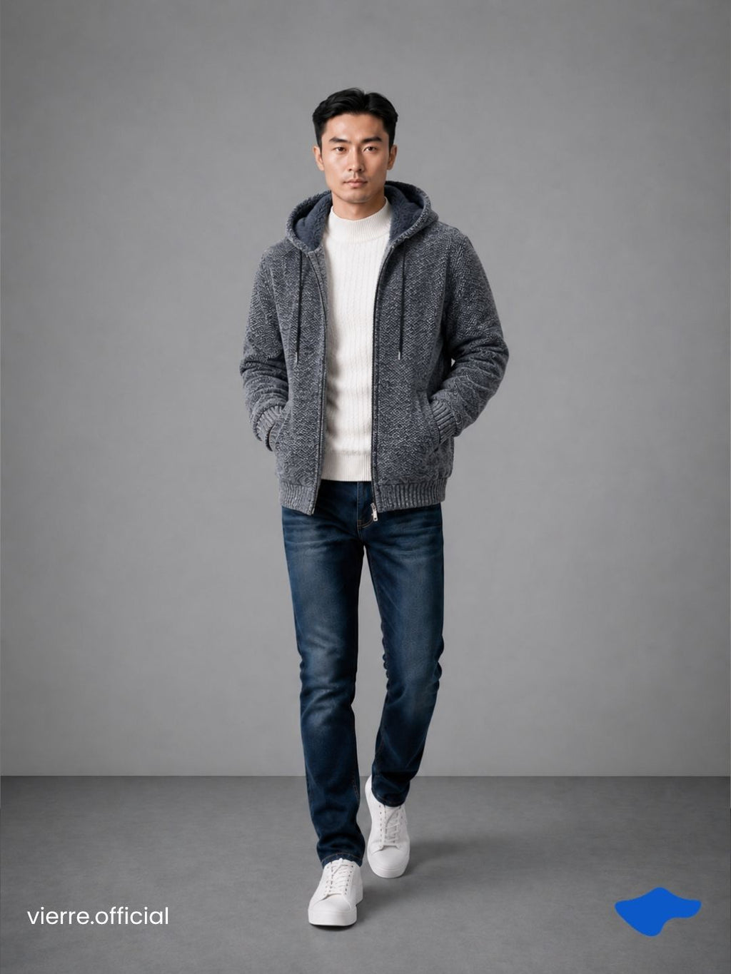 MEN - Glen Basic Warm Tech Hoodie