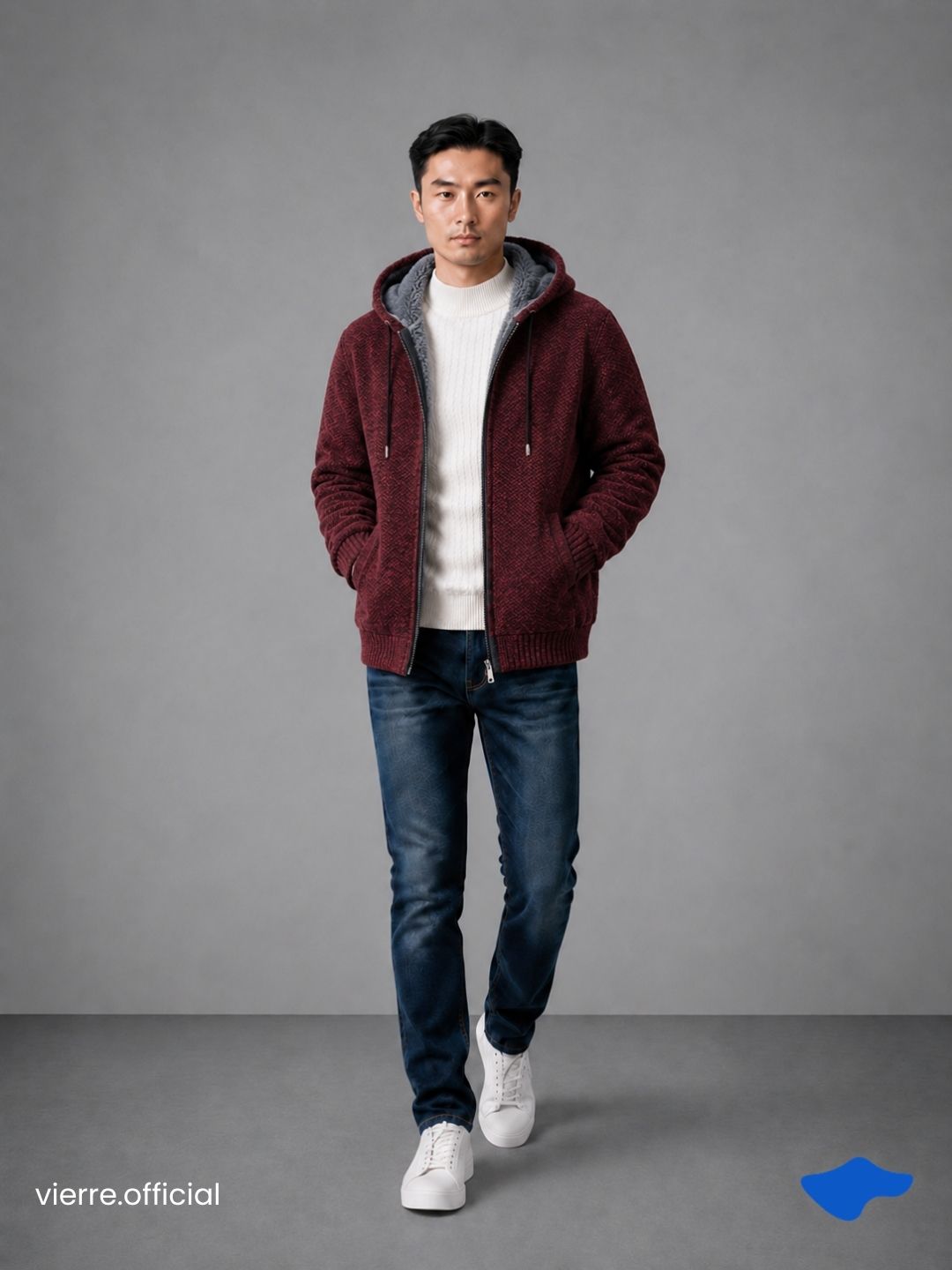 MEN - Glen Basic Warm Tech Hoodie