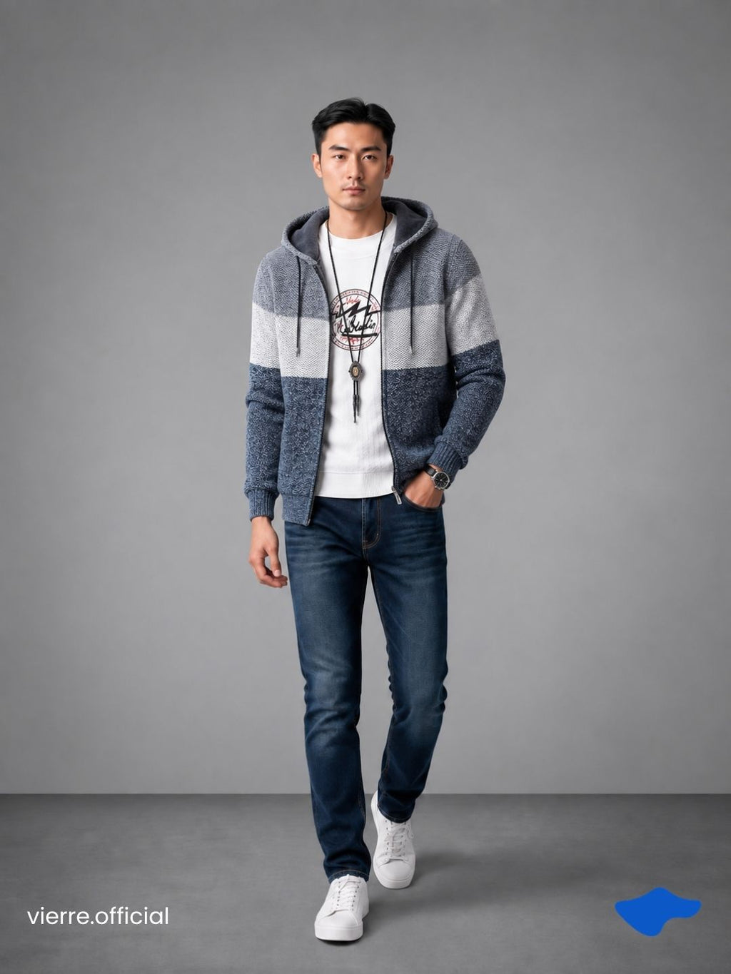 MEN - Glen Tritone Warm Tech Hoodie