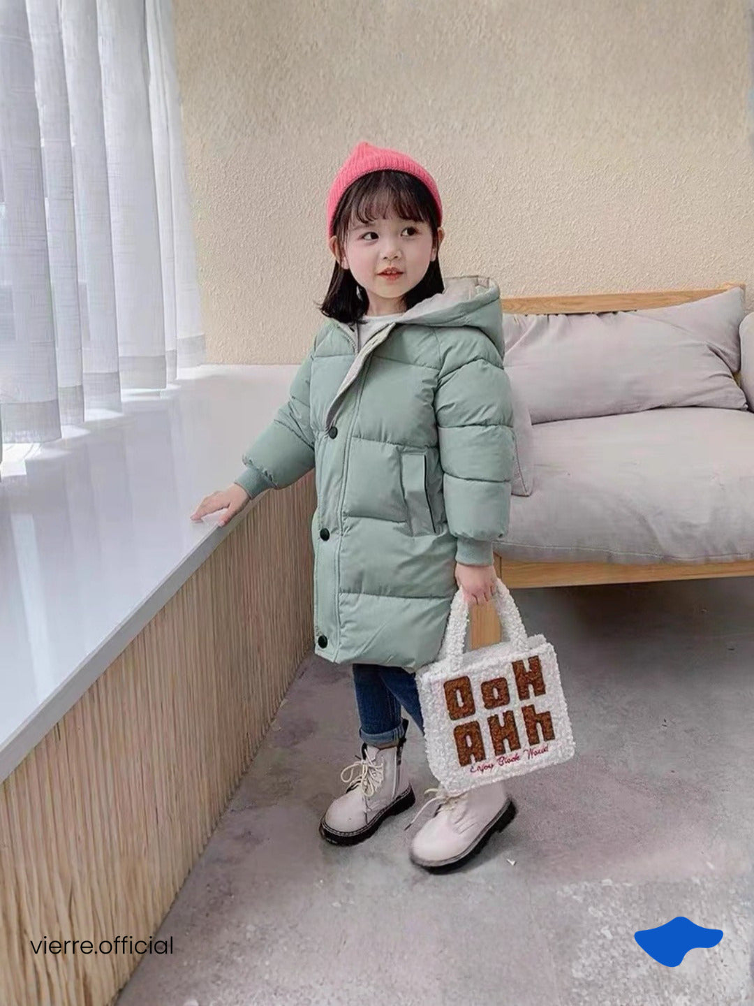 KIDS - Grizzy Winter Parachute Coat