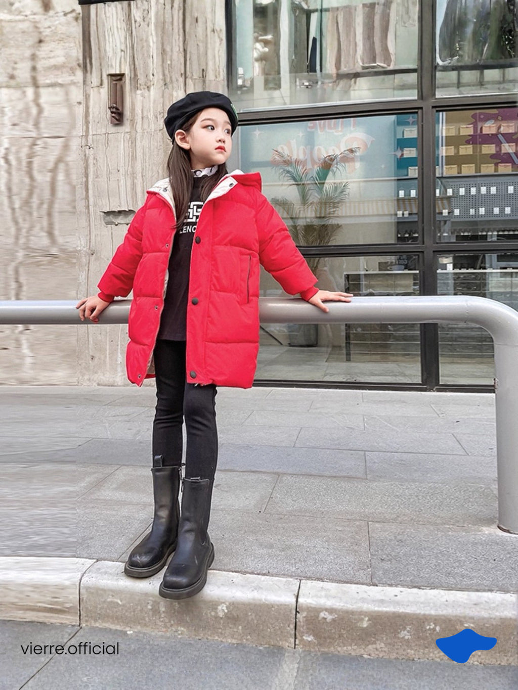 KIDS - Grizzy Winter Parachute Coat