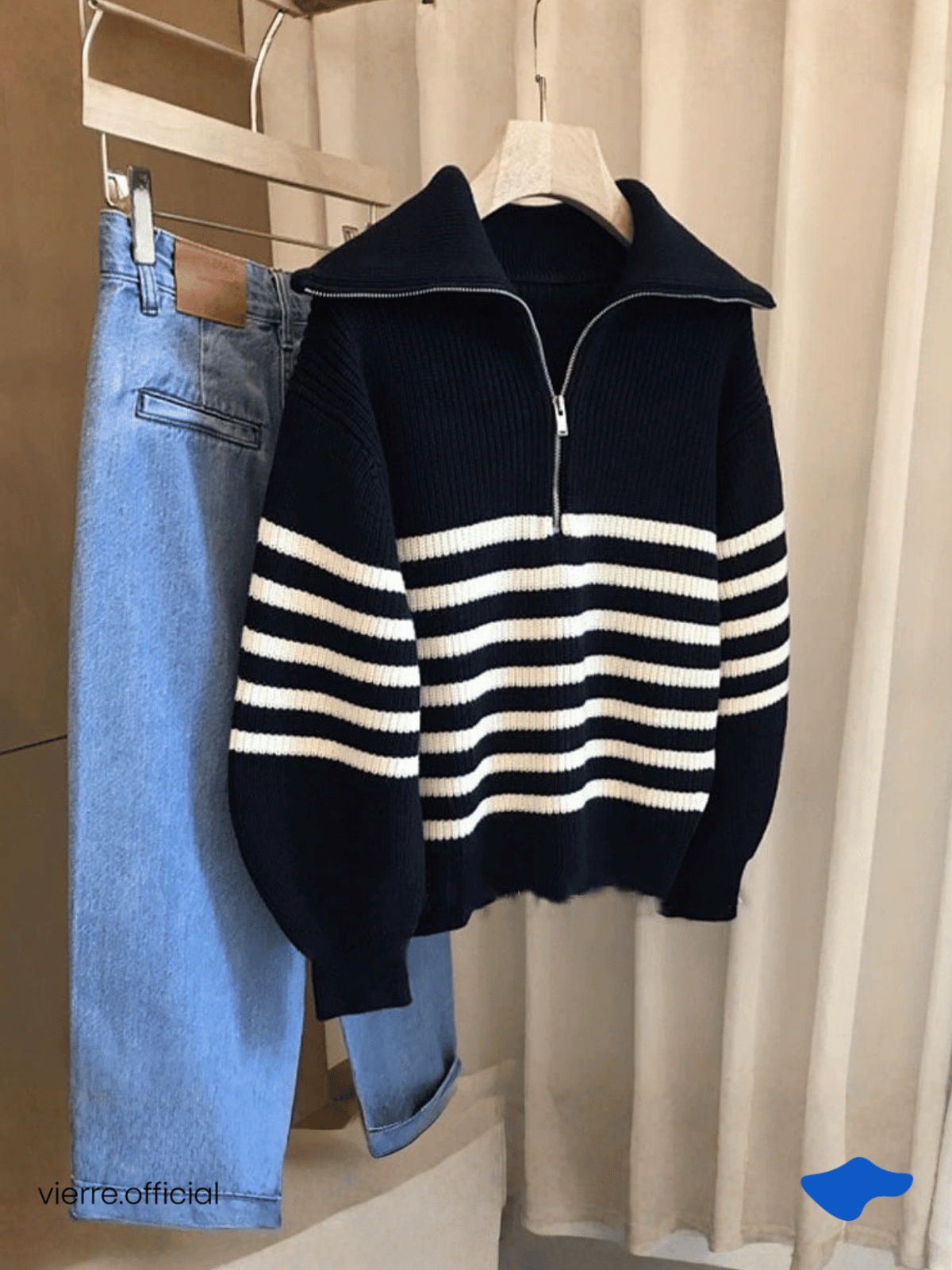 WOMAN - Hae In Wool Knit Top
