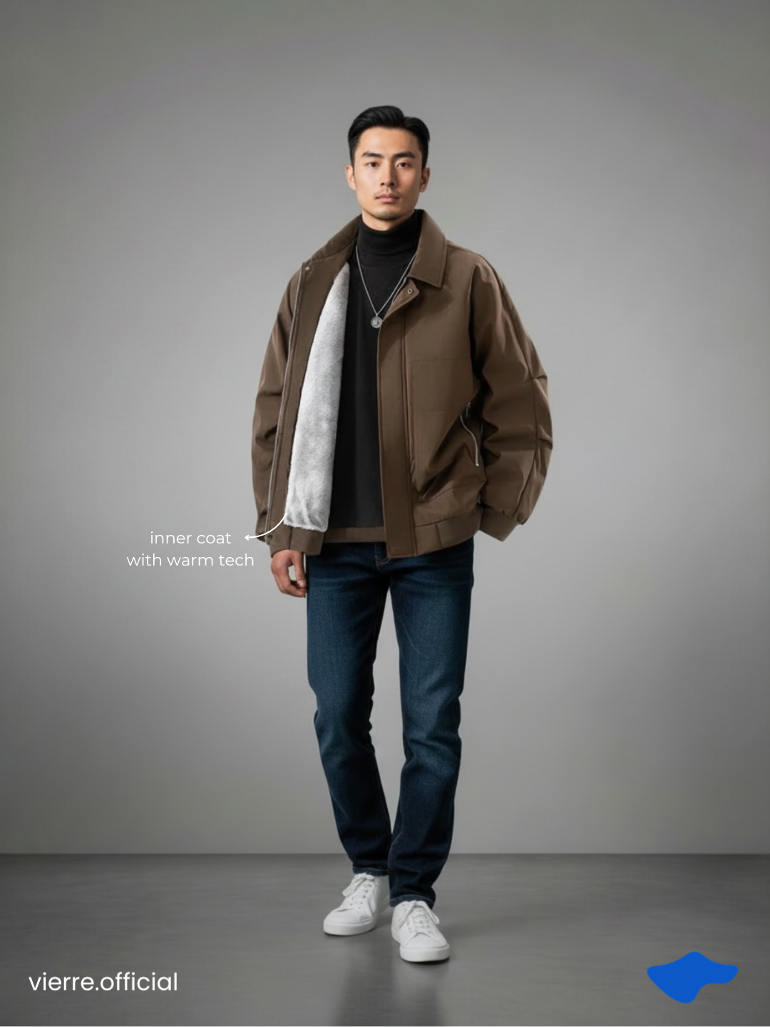 MEN - Harrington Warm Tech Linen Jacket