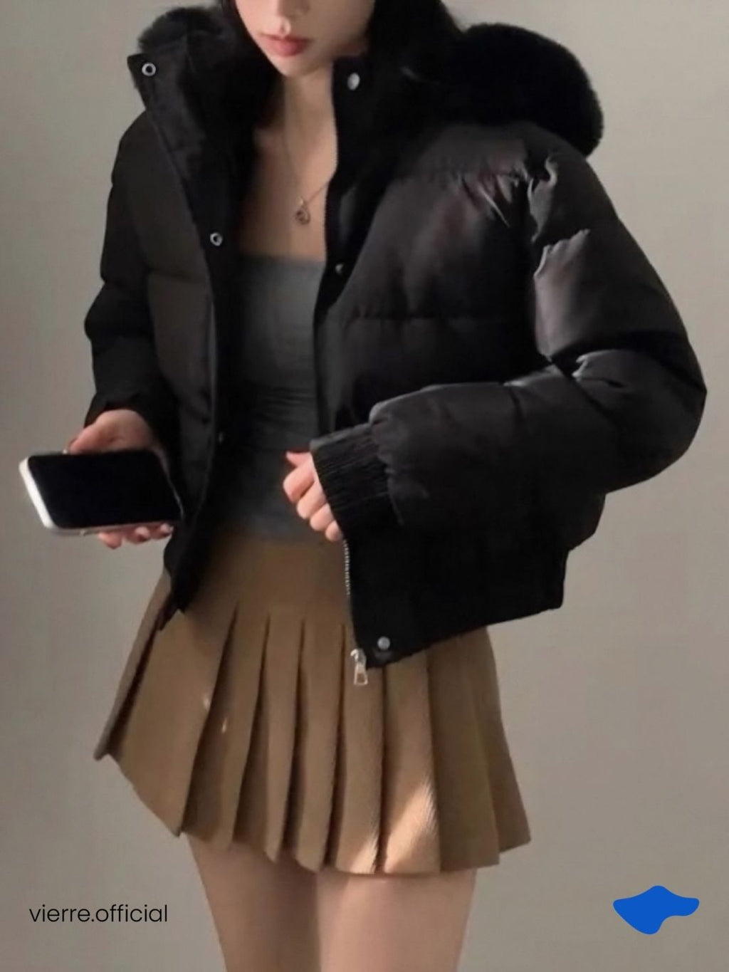 WOMAN - Hee Joo Crop Down Coat