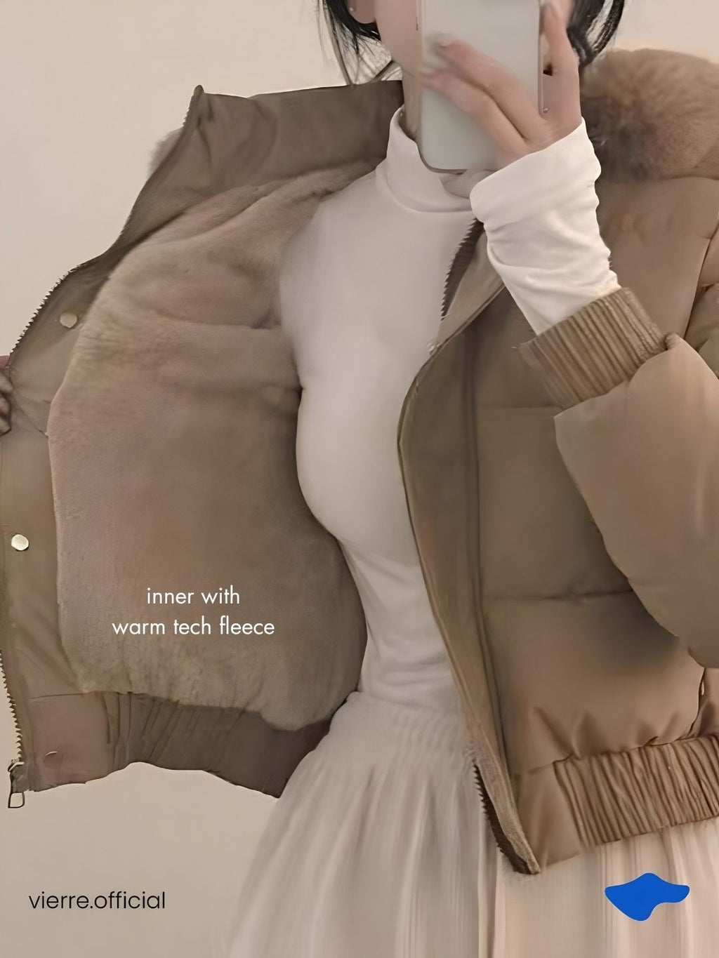 WOMAN - Hee Joo Crop Down Coat